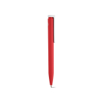 Recycled plastic pen with an ultra-lightweight design and blue ink red colour second view