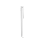 Recycled plastic pen with an ultra-lightweight design and blue ink white colour second view