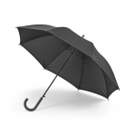 Pongee umbrella with automatic opening and 8 panels ø106 black colour second view