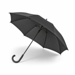 Automatic stormproof recycled plastic umbrella ø101 black colour second view