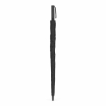 Durable automatic recycled plastic golf umbrella ø135 black colour third view