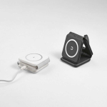 3-in-1 wireless charger with USB-C and 15W magnetic fast charging