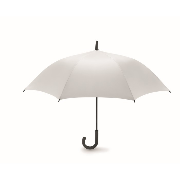 Windproof umbrella with automatic opening ,190T, Ø102 black colour view with print area