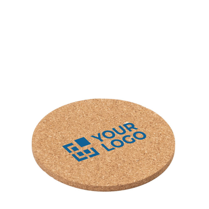 Round cork coaster, for promotions main view