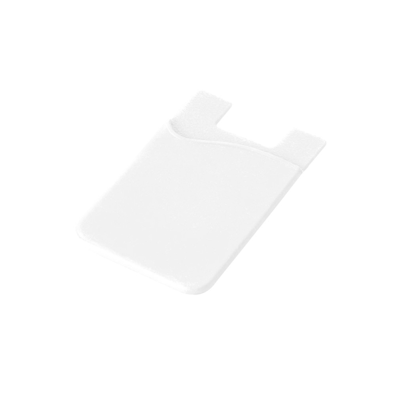 Silicone card holder with sticky tape for promotions main view