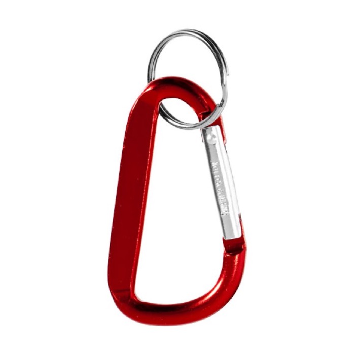 Aluminium keyring in carabiner shape, Aluclip main view