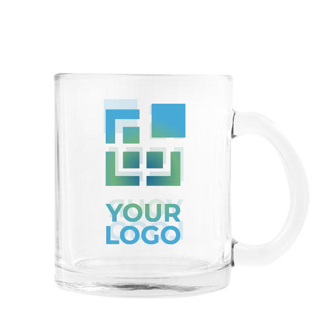 High-gloss glass mug for sublimation, 350ml main view