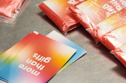 Printed paper in full colour