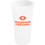 Plastic party cup made in Europe single wall 620ml with logo printed
