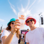 Plastic party cup made in Europe single wall 620ml mood view