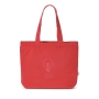 Recycled cotton and RPET bag in pink, 280 g/m2