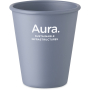 Reusable single-wall cup, corn material, 200 ml, with logo printed