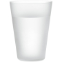 Sustainable, reusable cup made of PP for events, 300 ml, with water inside