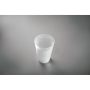 Sustainable, reusable cup made of PP for events, 300 ml, mood view