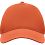 5-panel RPET polyester baseball cap, size 7 1/4, 210 g/m2