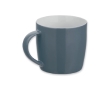 Coffee mug in bright colours, 370 ml, Mochaccino colour grey