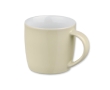 Coffee mug in bright colours, 370 ml, Mochaccino colour beige