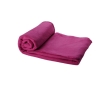 Fleece blanket with case, 200 g/m² colour fuchsia
