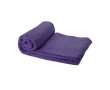 Fleece blanket with case, 200 g/m² colour purple