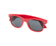 Retro sunglasses, outdoor use, UV400 protection colour red