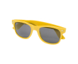 Retro sunglasses, outdoor use, UV400 protection colour yellow