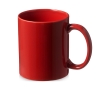 Ceramic mug in colour, 330 ml colour red