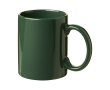 Ceramic mug in colour, 330 ml colour dark green