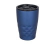 Geometric steel thermal mug, 350 ml colour blue