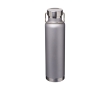 Thermal steel bottle with wide opening, 650 ml colour grey