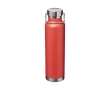 Thermal steel bottle with wide opening, 650 ml colour red