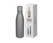 High-quality stainless steel bottle, 500 ml colour grey