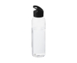 Tritan water bottle with screw cap, 650 ml colour black
