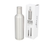 Elegant thermal steel bottles, 750 ml colour silver
