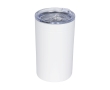 Steel thermal mug with non-slip lid, 330 ml colour white