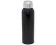 Large stainless steel bottle with screw cap, 820 ml colour black
