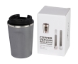 Durable steel thermal mugs, 360 ml colour grey