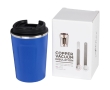 Durable steel thermal mugs, 360 ml colour blue