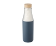 Stylish two-tone thermal bottle, 540 ml colour petrol blue