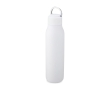 Stainless steel thermal bottle with handle in the lid, 600 ml colour white