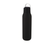Stainless steel thermal bottle with handle in the lid, 600 ml colour black