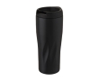 Thermal mug with original geometric wave design, 450 ml colour black