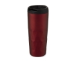 Colourful geometric thermal cup, leak-proof steel 450 ml colour red