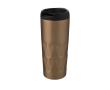 Colourful geometric thermal cup, leak-proof steel 450 ml colour gold