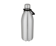Extra-large thermal steel bottle with handle, 1.5 L colour silver
