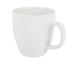 Ceramic mug with glossy finish, 430 ml colour white