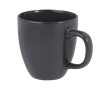 Ceramic mug with glossy finish, 430 ml colour dark grey