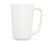 Large ceramic mug with matte finish, 480 ml colour white