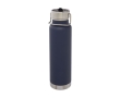 Sports bottle, stainless steel, thermal function, 750 ml colour dark blue