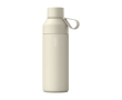 Stainless steel and recycled plastic thermos, 500 ml colour sand