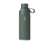 Stainless steel and recycled plastic thermos, 500 ml colour dark green